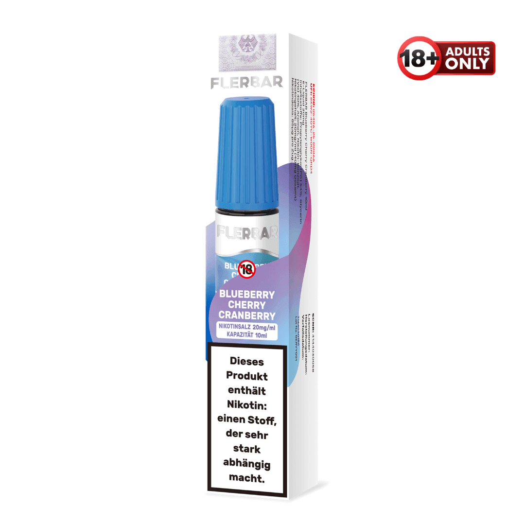 Flerbar Liquid Blueberry Cherry Cranberry - EdenVape24